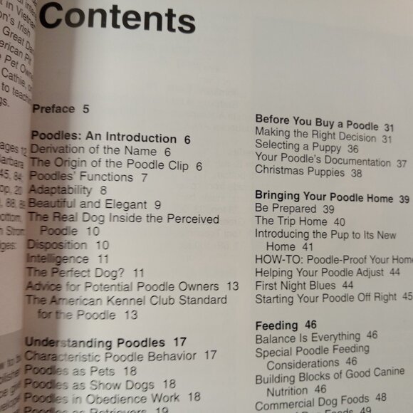 Poodles (Barron's Complete Pet Owner's Manuals) by Joe Stahlkuppe - Picture 3 of 10